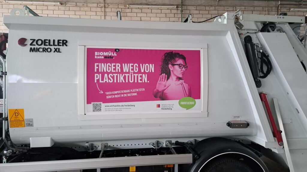 Graphikmontage Rahmensystem
