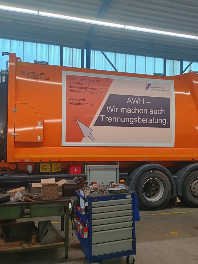 Graphikmontage Rahmensystem