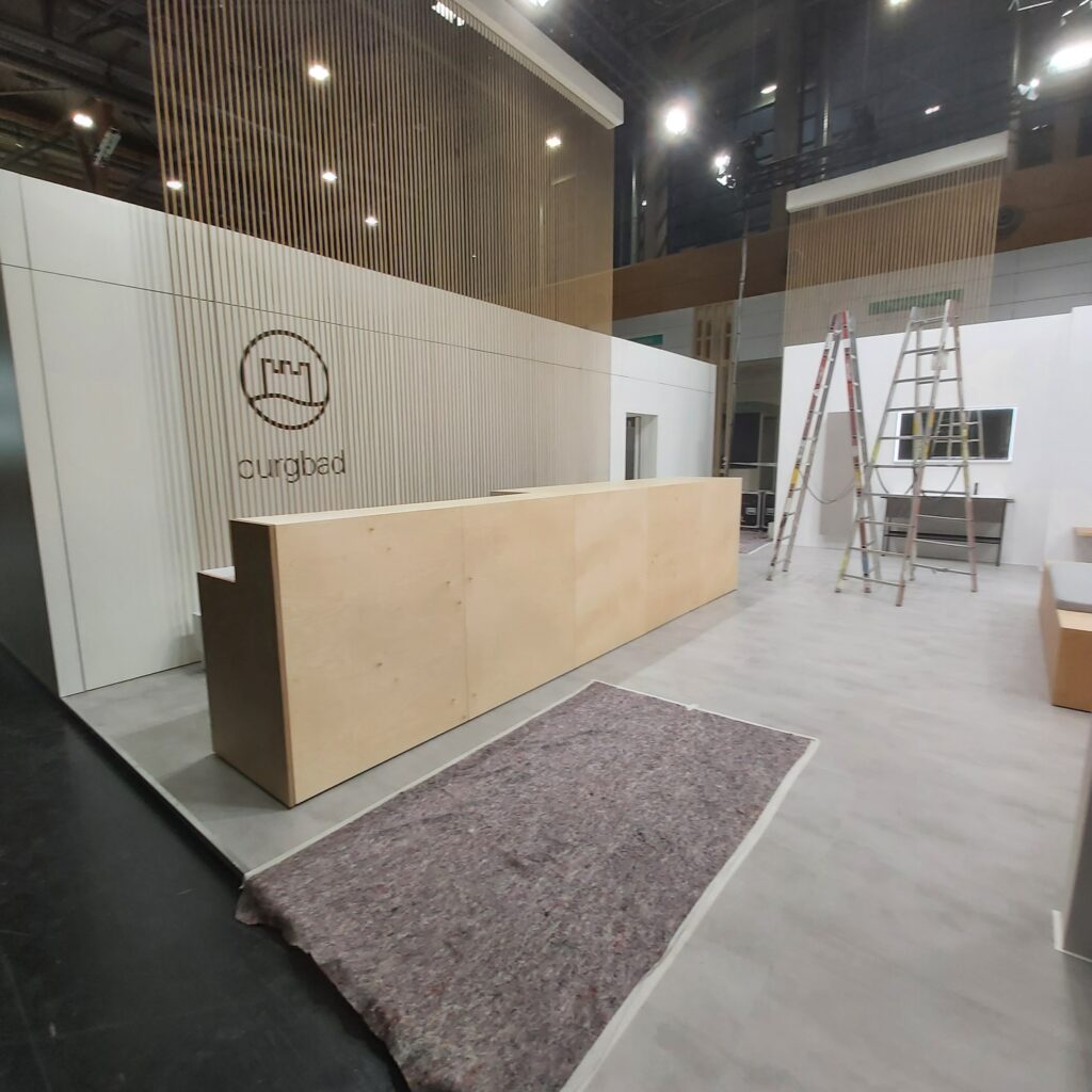 Standbau auf Messen