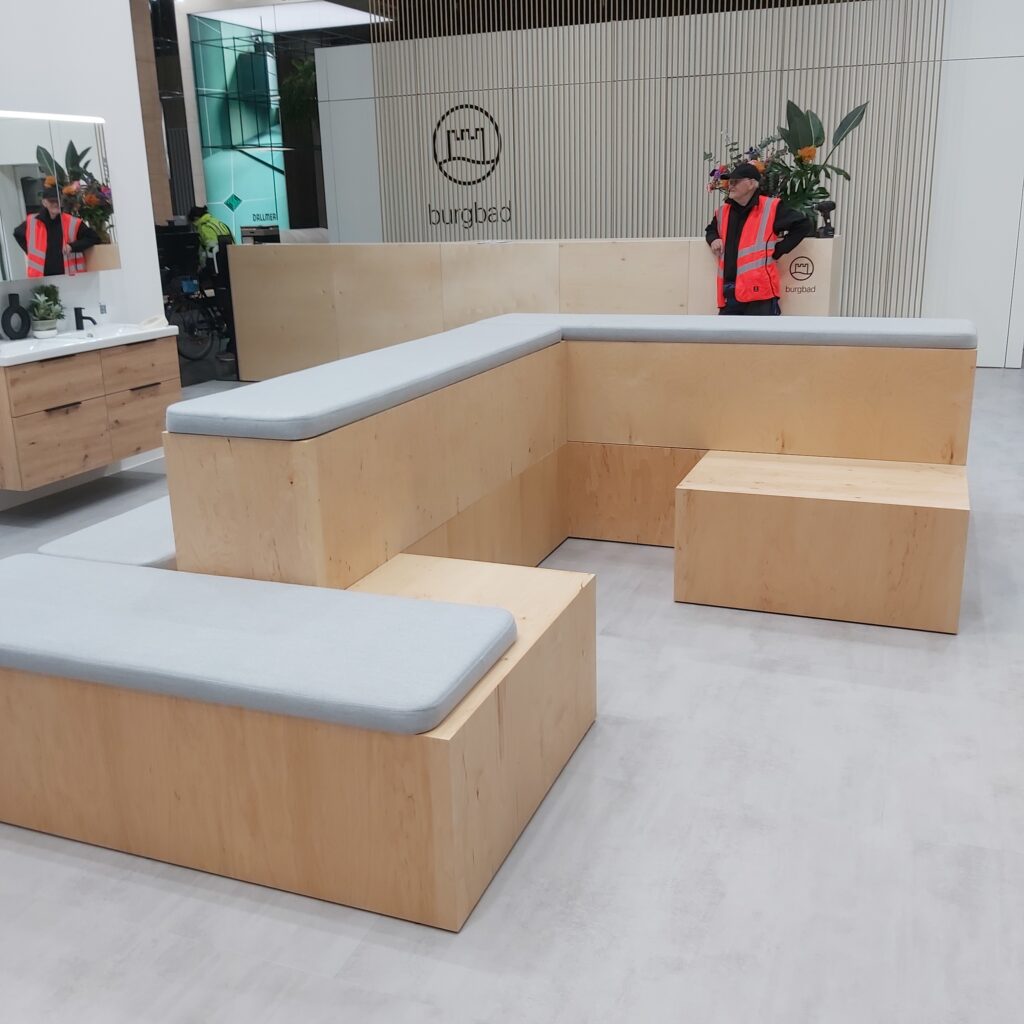 Standbau auf Messen