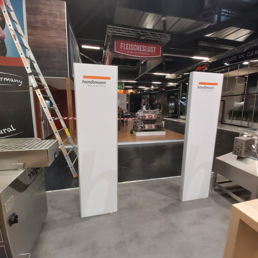 Standbau auf Messen