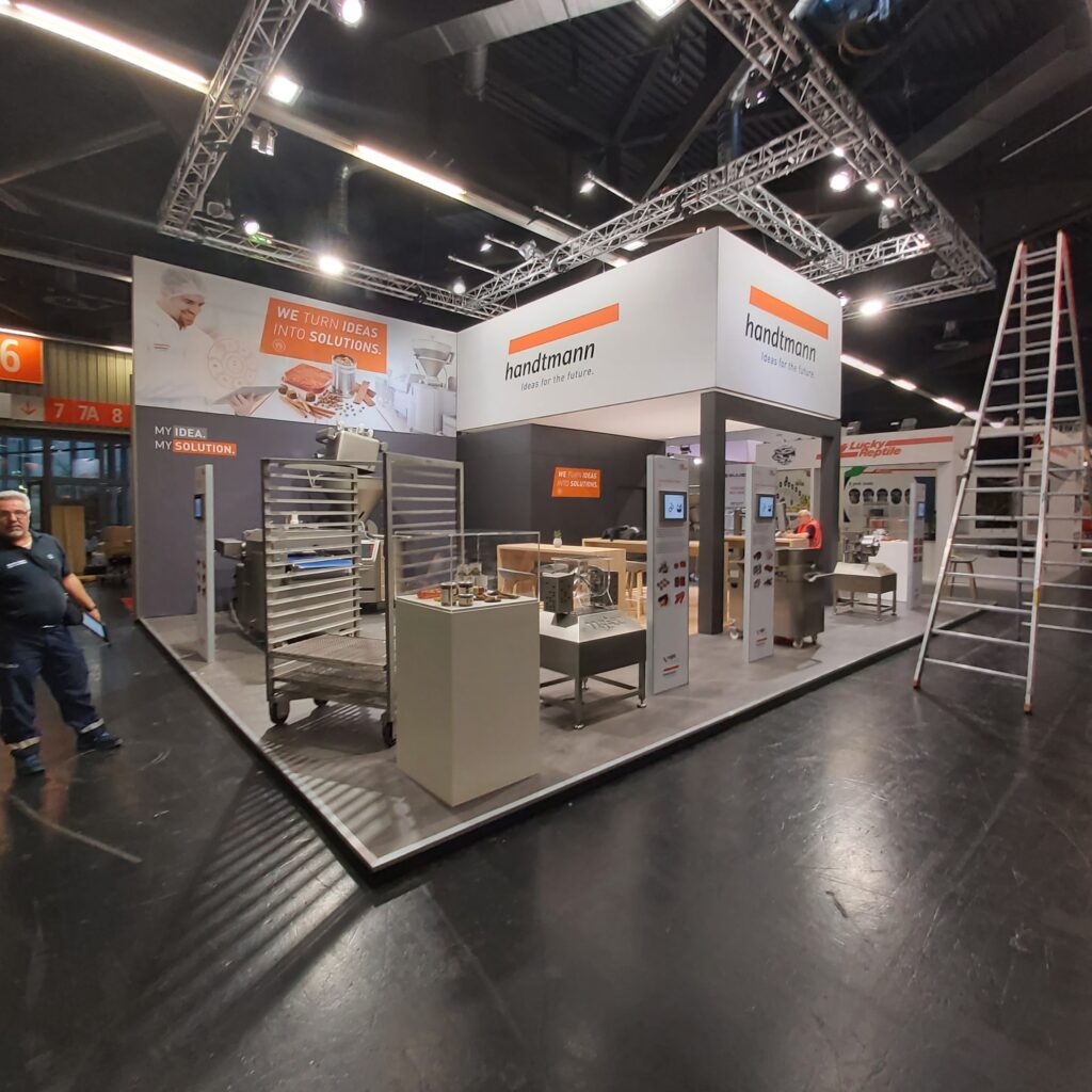 Standbau auf Messen