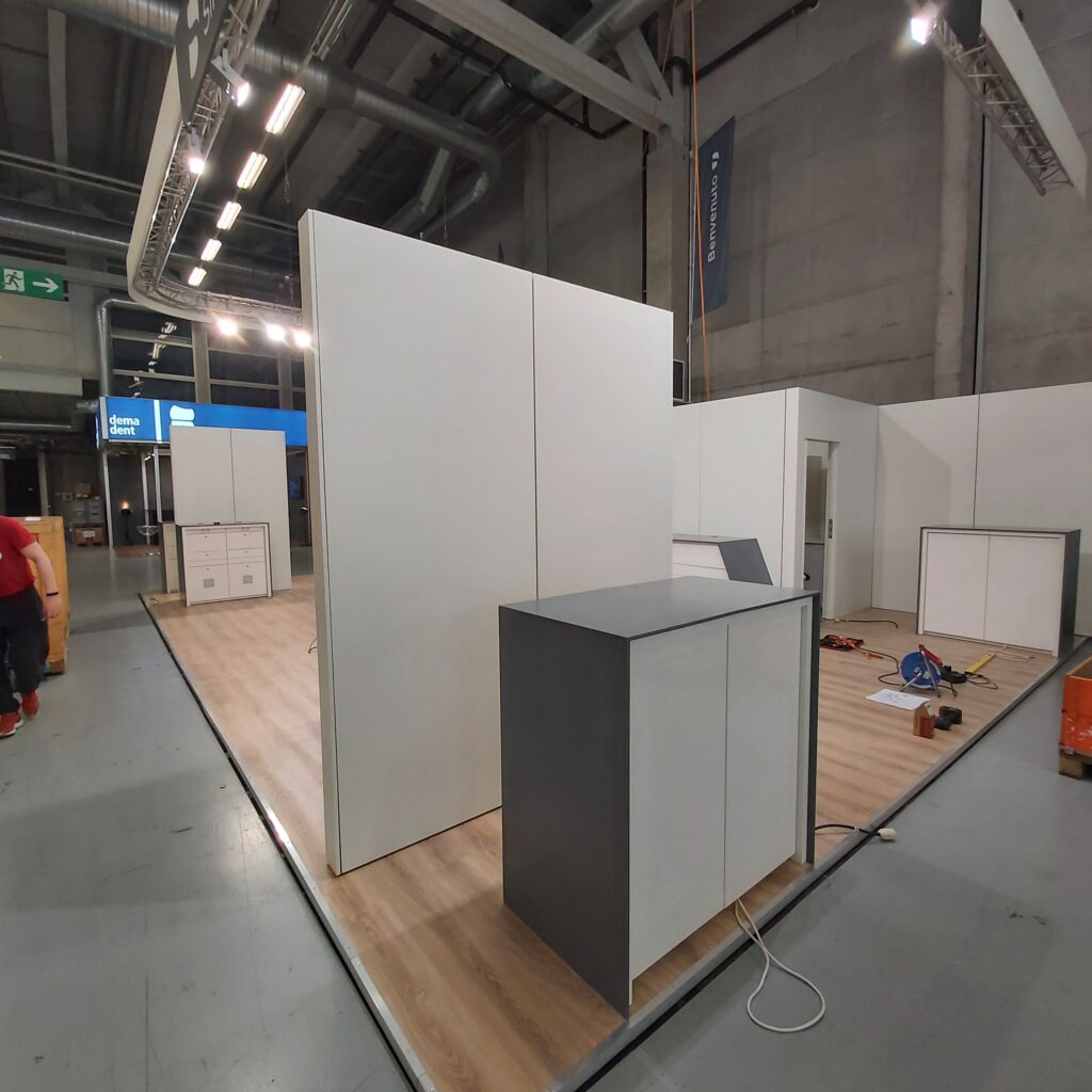 Standbau auf Messen