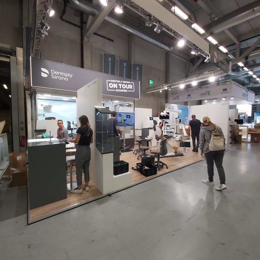 Standbau auf Messen