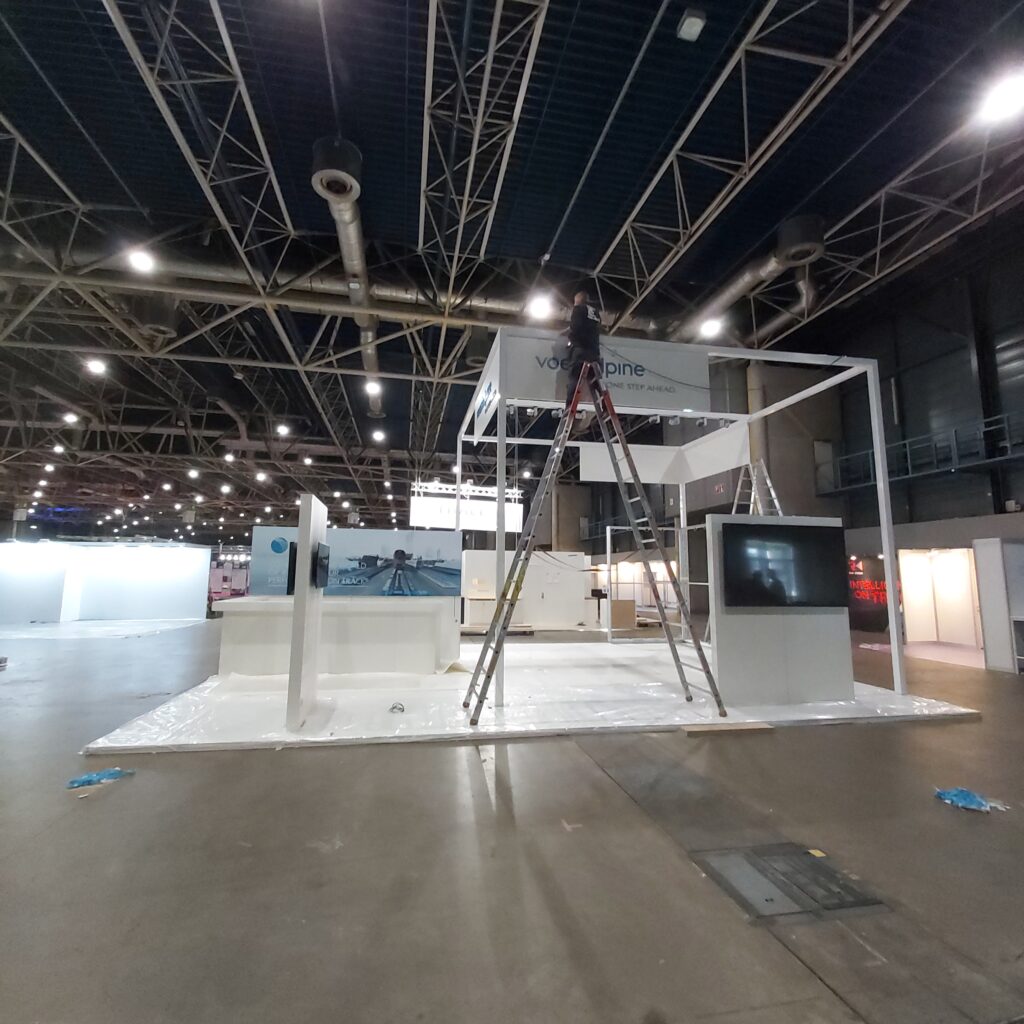 Standbau auf Messen