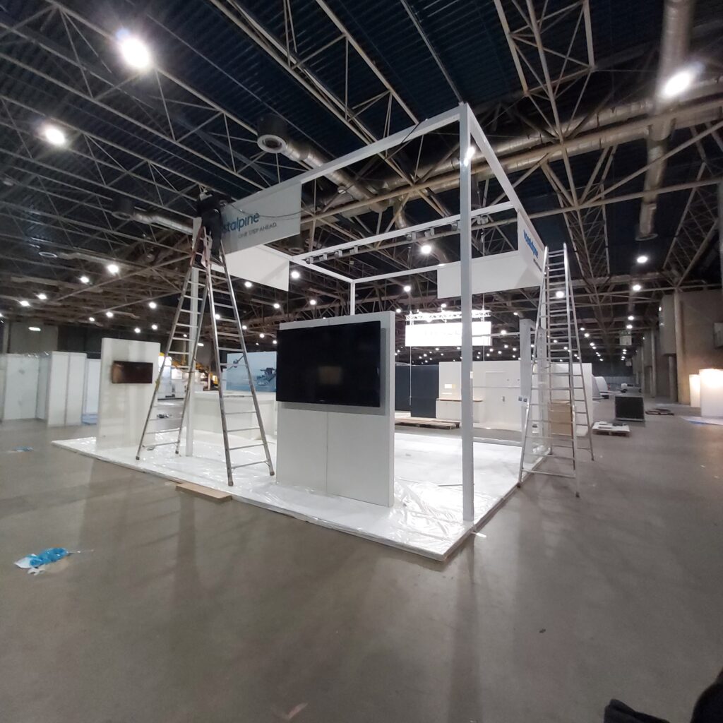 Standbau auf Messen