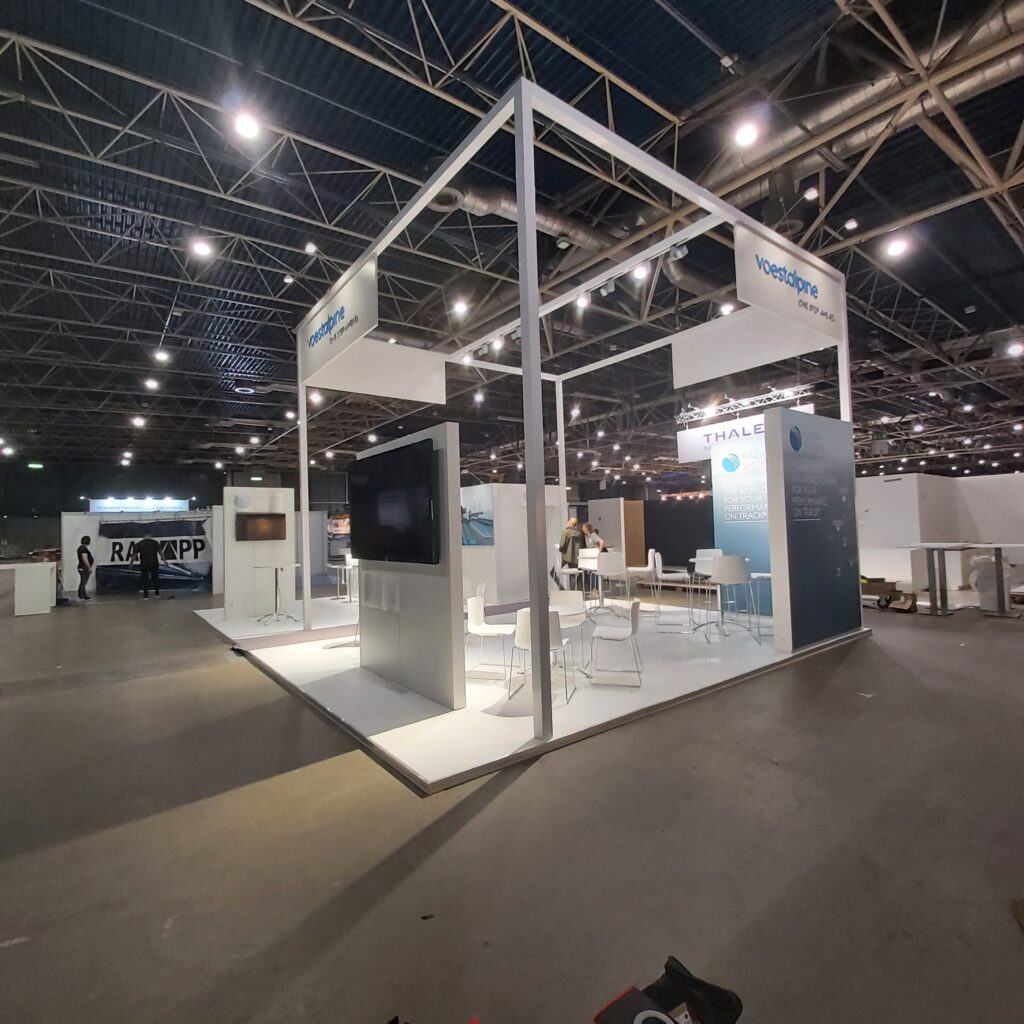 Standbau auf Messen