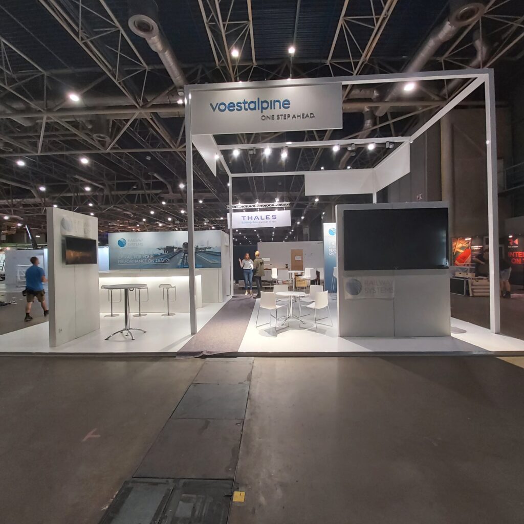 Standbau auf Messen