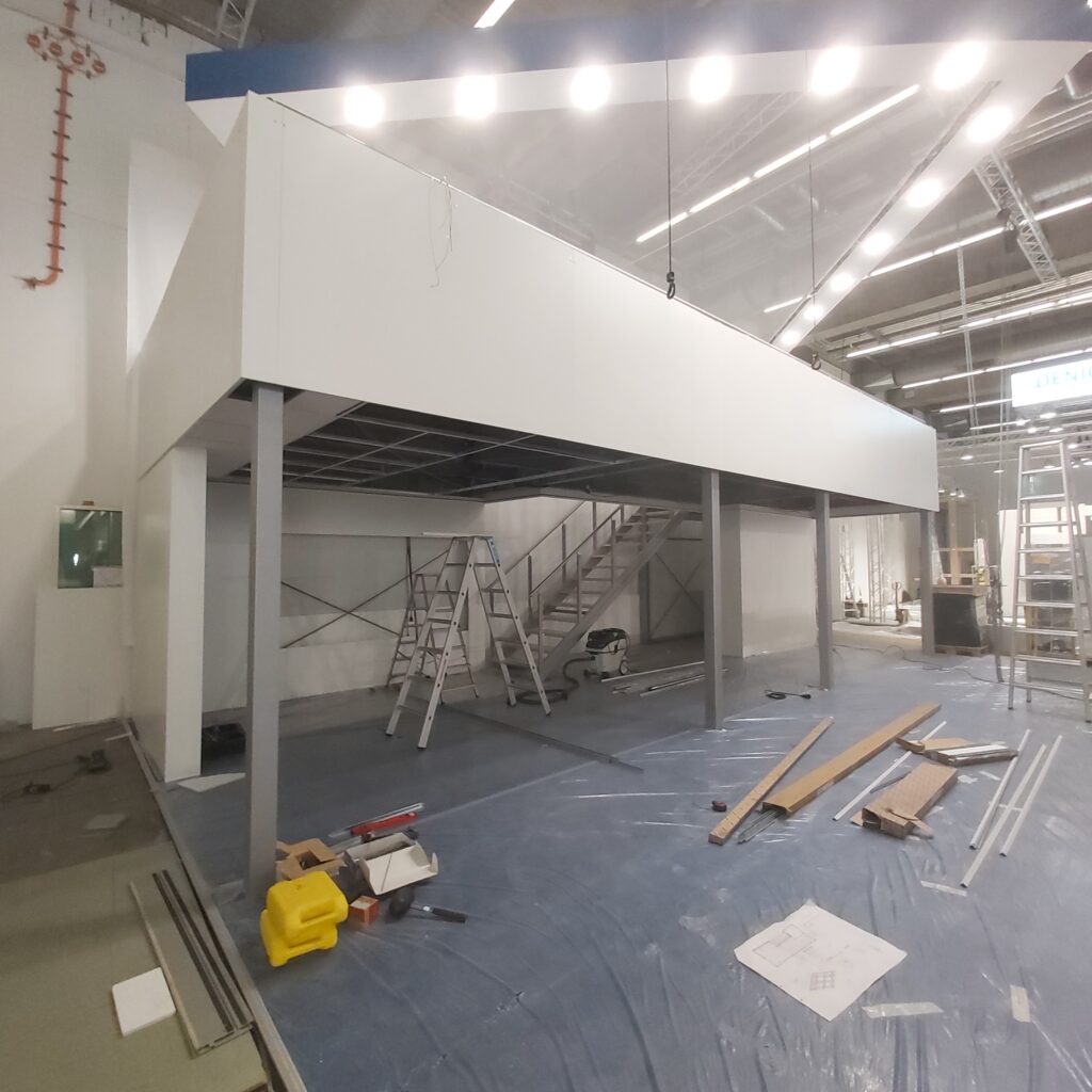 Standbau auf Messen