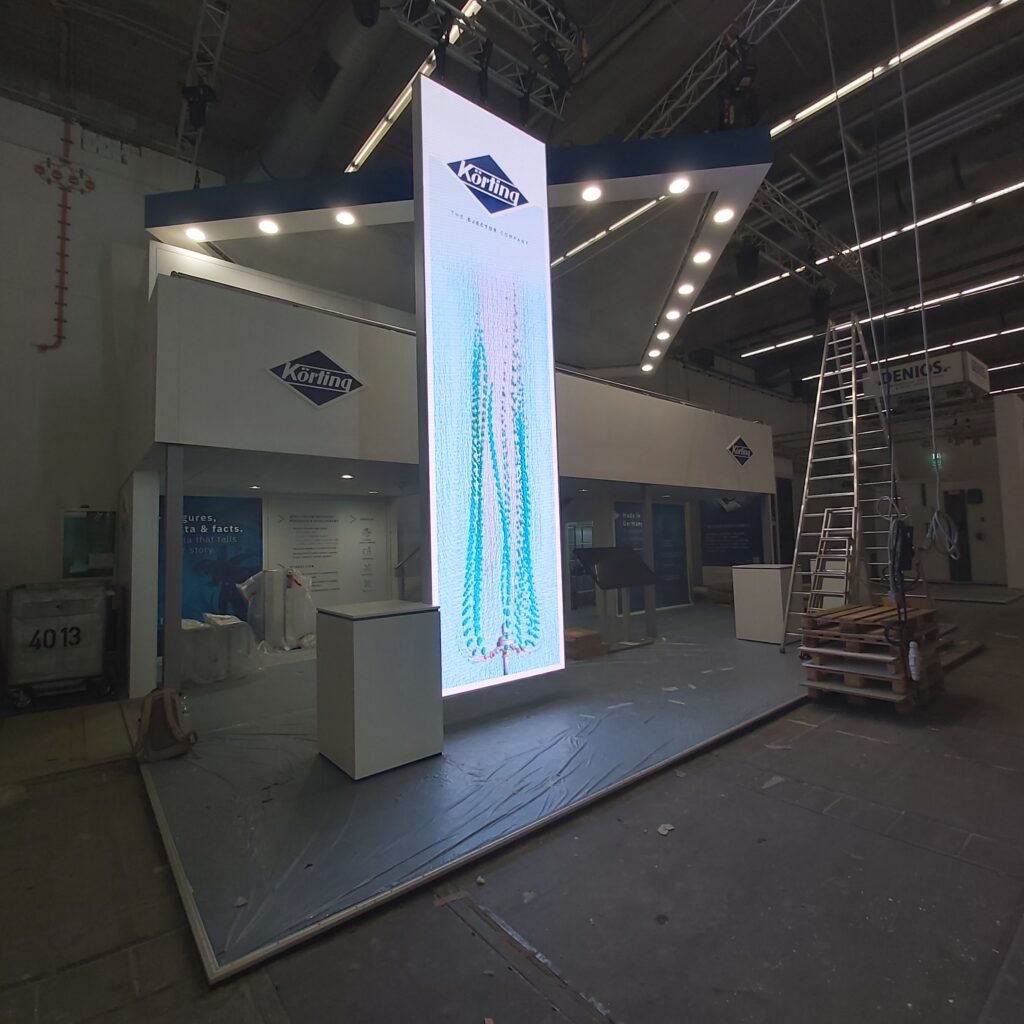 Standbau auf Messen