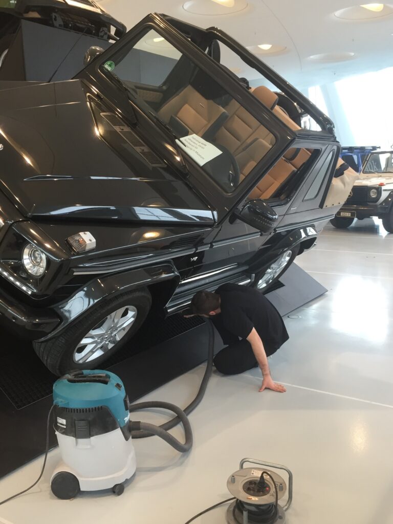 Mercedes Museum Montage