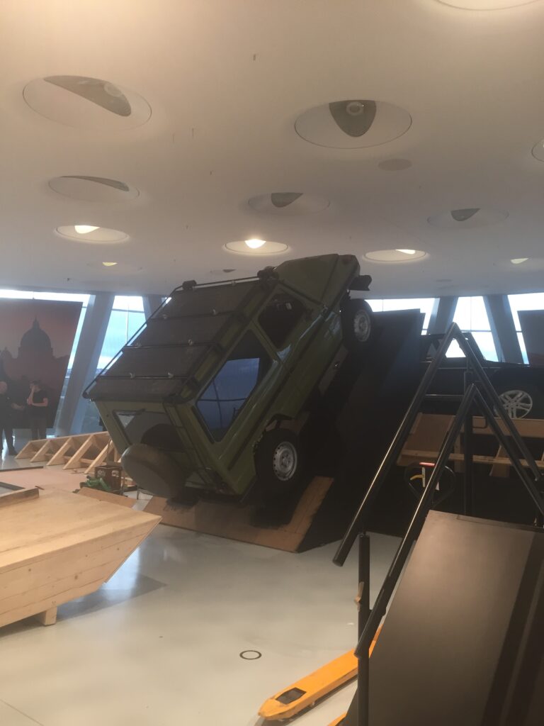 Mercedes Museum Montage