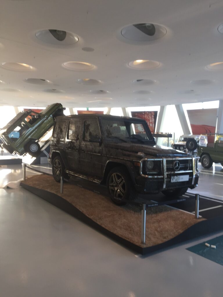 Mercedes Museum Montage